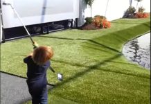 Tiger’s Son Charlie Woods Has One Sweet Swing, Finishes T-2 at U.S. Kids