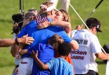 11 Heartwarming Photos of Golfers Hugging Caddies For #NationalHugDay