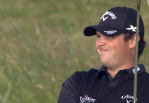 Watch Patrick Reed Two-Hop and Hole Out for Eagle on No. 3 at Royal Troon