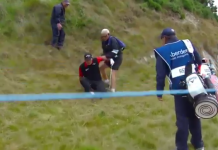Patrick Reed Perfects the ‘Butt Slide’ Down a Hill, Avoids Falling Face First