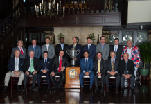 Can You Spot John Daly in This Picture From the PGA Champions Dinner?