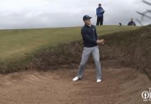 Jordan Spieth’s Ball Goes All the Way Around Postage Stamp Bunker and Then In