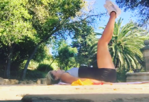 Lexi Thompson Working Out to FGL at CordeValle