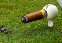 This Personalized Golf-Ball Cigar Holder Miguel Angel Jimenez Uses is Magnificent