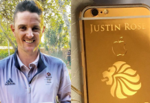Justin Rose Got a 24k Gold iPhone Made Just For the Olympics