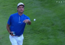 Bubba Watson Gets Generous After His Round, Tosses Everything But His Shirt Into the Crowd