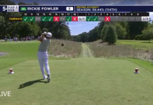 Watch Rickie Fowler Use the Cart Path to Blast One 400 Yards