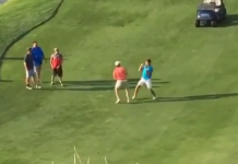 Fist Fight Breaks Out on the Golf Course After Someone Hits Into the Group in Front