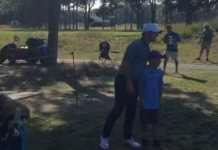 Rory McIlroy Stops on His Way to the Next Tee So He Can Take a Picture With Young Fan