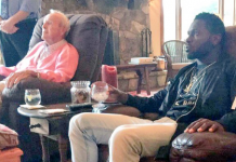 Photographic Evidence That Arnold Palmer and Steelers WR Antonio Brown Hang Out
