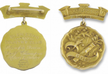 The Last Surviving Gold Medal for Golf From 1904 Olympics Could Fetch $40k in Auction