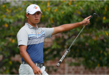 Si Woo Kim Shoots 60, Leads Wyndham Championship
