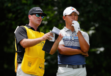 Kim Extends Lead to 4 Strokes at Wyndham Championship