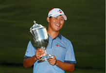 Kim Captures First PGA Tour Victory at Wyndham Championship Si Woo Kim Wins 2016 Wyndham Championship
