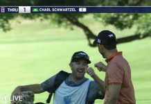 Schwartzel Holes Out From Under Tree, Jokes “See You On The Next Tee”