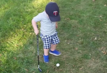 Nike Should Sign This Little Kid Who’s Got a Great Swing And Phenomenal Golf Etiquette