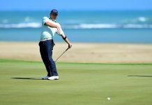 Watch Fred Funk Will His Ball Into the Hole Then Celebrate Like a Mad Man