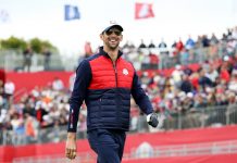 Watch Michael Phelps Deliver the Best Mic Drop of All Time at the Ryder Cup Celebrity Match