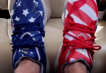Rickie Fowler’s American Flag Ryder Cup Sneakers Are Something to Behold