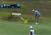 Watch Tony Finau’s Incredible Mini-Golf Putt at Deutsche Bank Championship