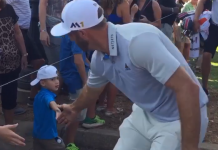 Cute Little Kid Gets Lots Of Love (and Golf Balls) From Tour Stars