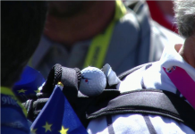 Brooks Koepka’s Stray Ball Lands In Backpack of Thomas Pieters’ Dad