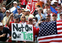 Lefty ESPN Golf Writer’s 20 Words To Describe U.S. Ryder Cup Fans (Jerks, Imbeciles, Rubes…)