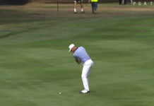 Morgan Hoffman Cards a Double Eagle From 251 Yards