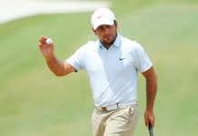 Watch Molinari Make a Long Bomb Eagle at Shriners Open
