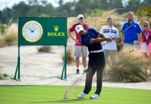Tiger Rebounds With 65, Trails DJ and Matsuyama in Bahamas