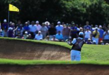 Watch Hideki Matsuyama’s Epic Hole-Out Eagle at Kapalua