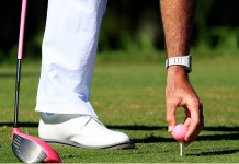 Bubba Makes History, Tees Off With a Pink Golf Ball!