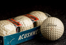 Vintage: Titleist Golf Balls Packaged Like Powdered Donuts