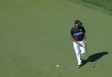 Watch Bubba Miss a Gimme Putt Then Try To Blame a Fan