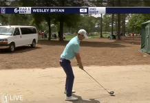 ICYMI: Wesley Bryan Goes With a Driver Off the (Dirt) Deck