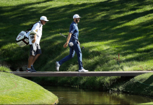 World No. 1 Dustin Johnson Limps to Opening-Round 78 at The Memorial