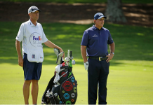 Mickelson Splits With Longtime Caddie Bones Mackay