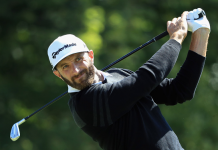 DJ Shoots 66, Leads After Round One in Boston