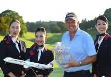 Colin Montgomerie Wins In Japan