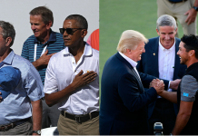 Photos: U.S. Presidents at the Presidents Cup