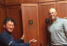 InstaPhotos: Prepping for The CJ Cup at Nine Bridges KJ Choi Stewart Cink Locker buddies