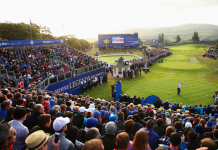 Euro Tour Pros Name Scariest Shot In Golf First tee at the Ryder Cup