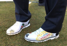 Charley Hoffman Wears Las Vegas Strong Shoes Charley Hoffman Las Vegas Strong