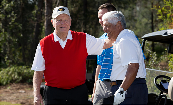 Jack Nicklaus and Lee Trevino