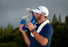 DJ Blows Away Field Of Champions at Kapalua Dustin Johnson