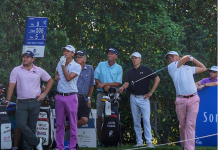 Photos: JT, Jordan, Smylie and T-Love Practice Jordan Spieth Smylie Kaufman Justin Thomas