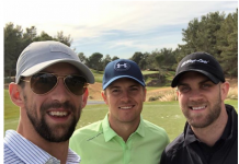 Spieth, Phelps, Harper In Vegas To Launch Spieth 2 Jordan Spieth Michael Phelps Bryce Harper