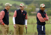2018 Ryder Cup: Furyk Names Stricker, Woods as Vice Captains Steve Stricker Tiger Woods Jim Furyk