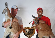How Tiger Woods Basically Chose Himself as Presidents Cup Captain Tiger Woods Ernie Els Kangaroos