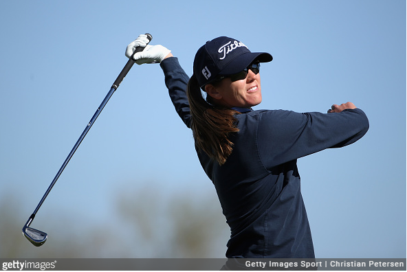 Cydney Clanton Leads Bank of Hope Founders Cup
